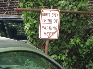 Typical Philadelphia. Very nice signs and people all over this town.